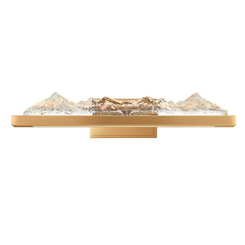 Himalayas Integrated LED Brass Vanity Light - Brass
