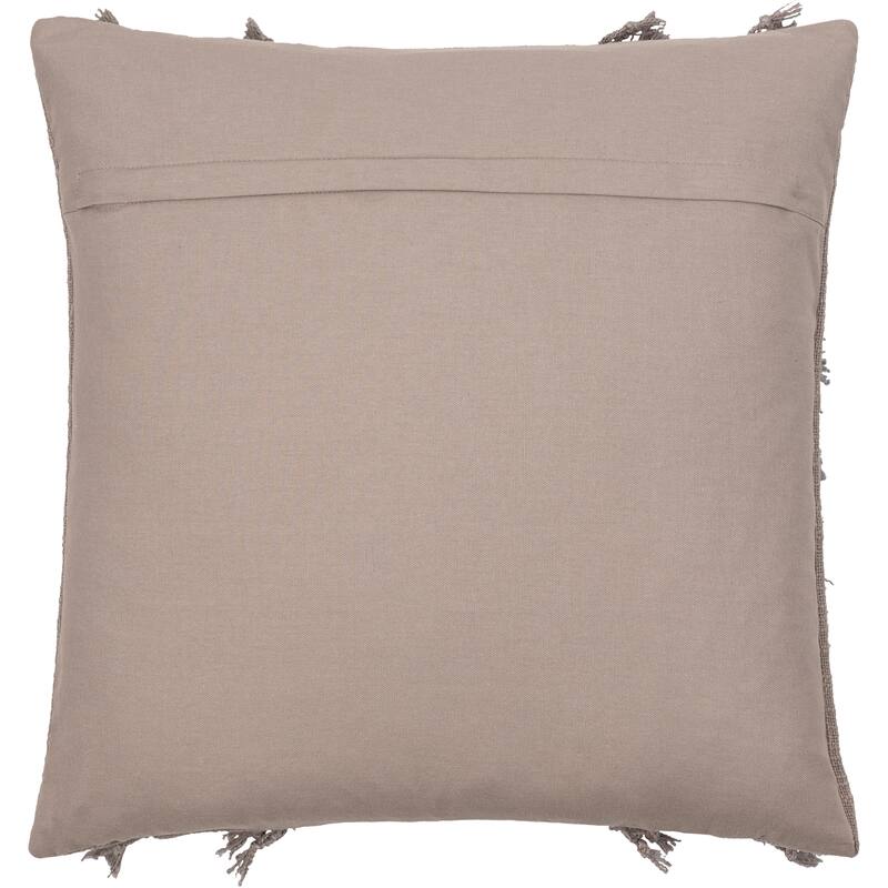 Miloh Tassel Fringe Accent Throw Pillow