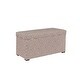 preview thumbnail 6 of 18, Angela Transitional Wood Storage Bench