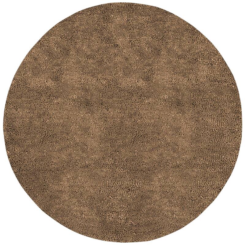 Handmade Jefferson Felted Wool Plush Area Rug