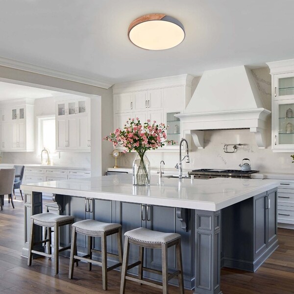Flush grey deals ceiling light