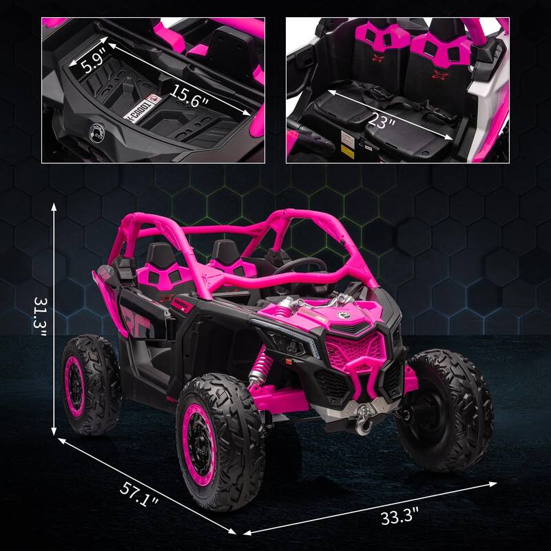 2 Seater Ride on UTV Car
