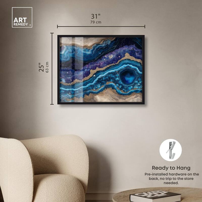 Galactic Geode I Shadowbox by Art Remedy