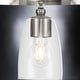 preview thumbnail 5 of 4, Luxury Tranditional Chandelier, 12.25"H x 21"W, with Transitional Style, Brushed Nickel, BWP4261 by Urban Ambiance - 21