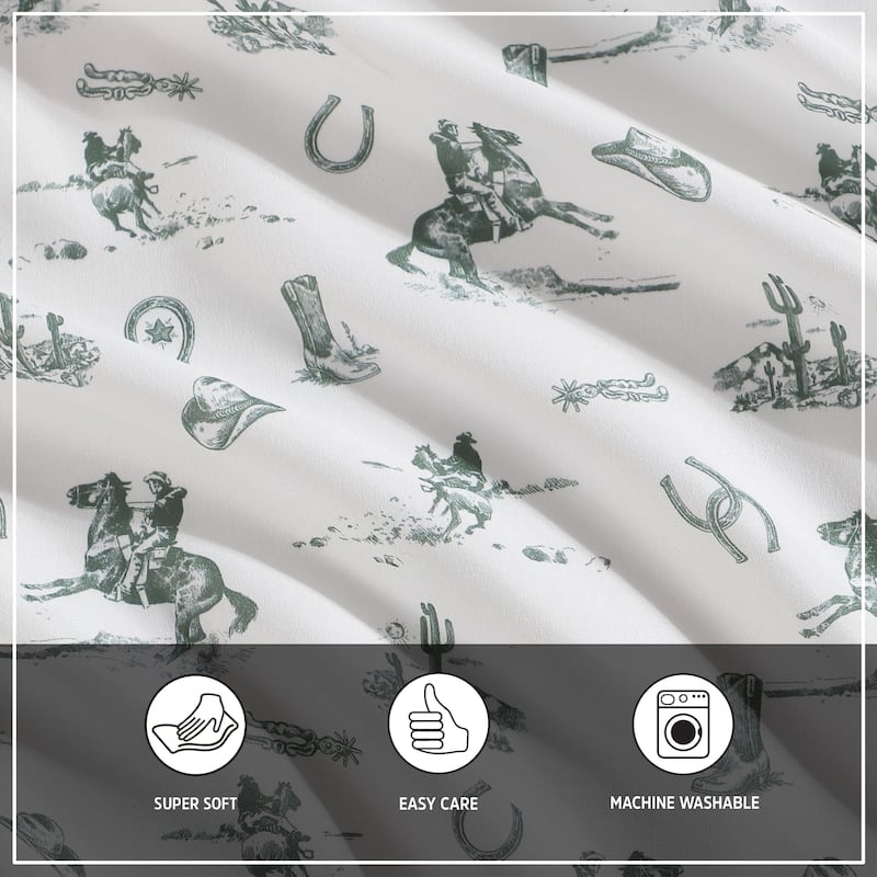 Wrangler Printed Bonus Sheet Set