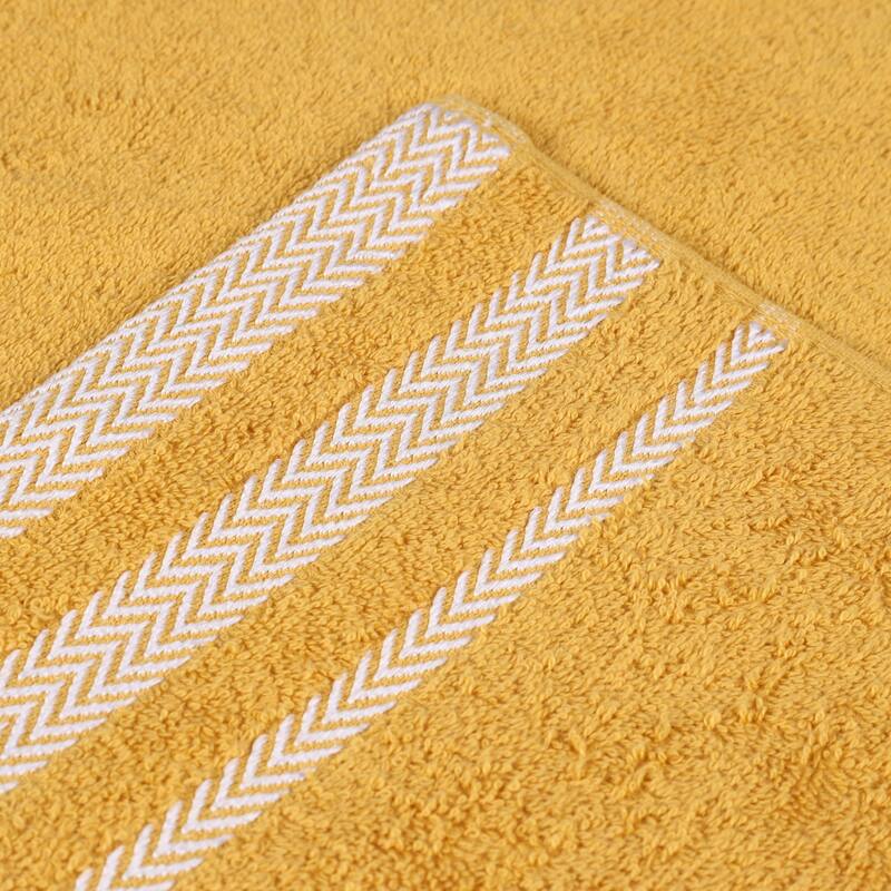 Superior Hays Cotton Absorbent Medium Weight Bath Towels, Set of 2