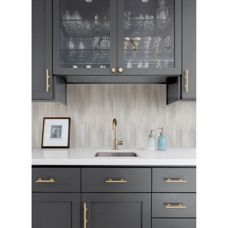 A-Street Prints Elysian Sky Blue Ikat Wallpaper