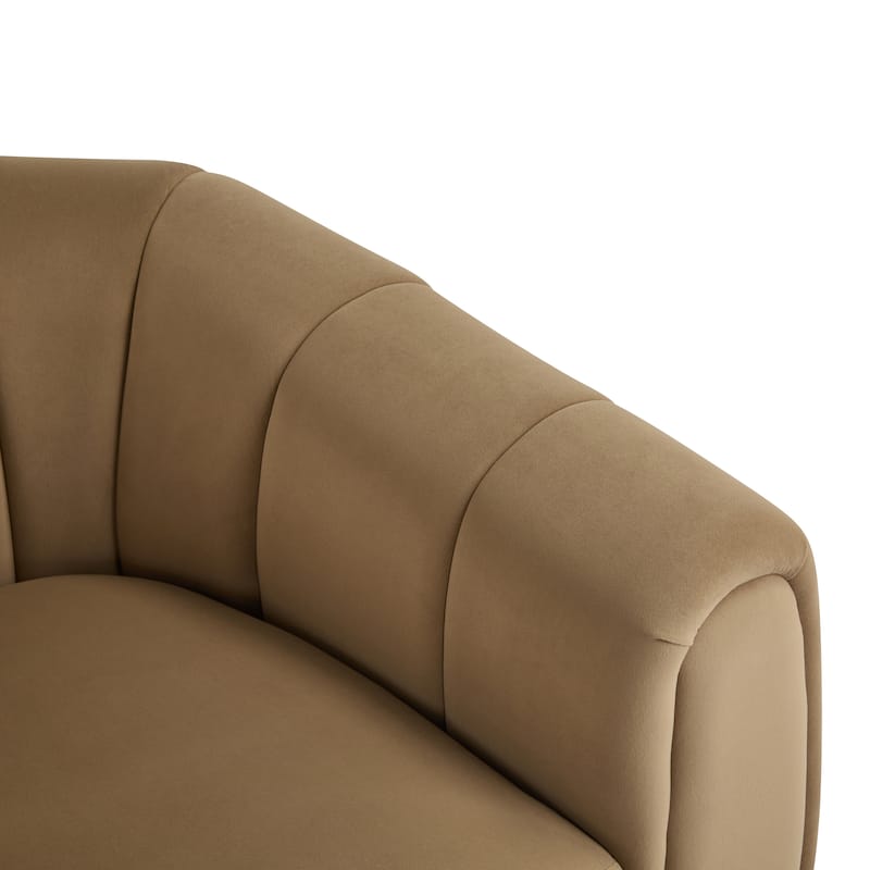 Monroe Indoor Modern Swivel Club Chair by Christopher Knight Home