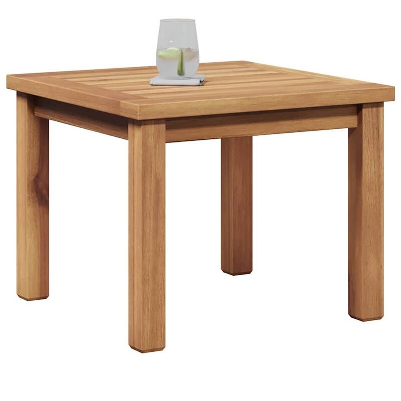 vidaXL Coffee Table Brown in Solid Teak Wood