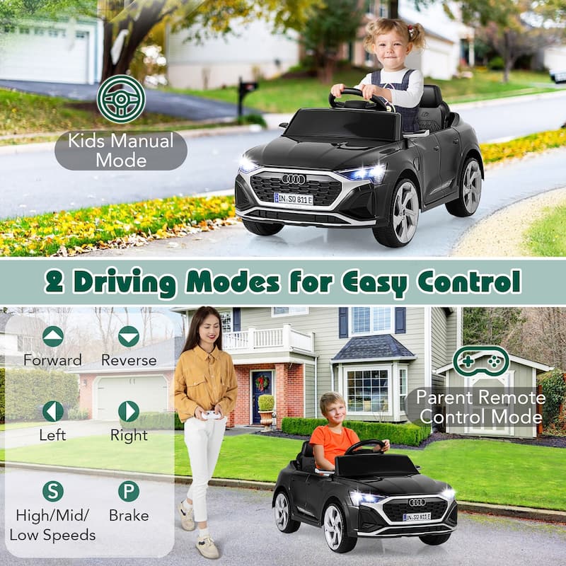 Gymax 12V Kids Ride On Car w/Remote Control 4 Wheels Suspension 3