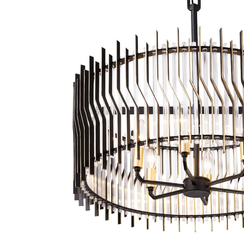 Smithsonian Park Row 6-Light 24" Diameter Pendant - N/A