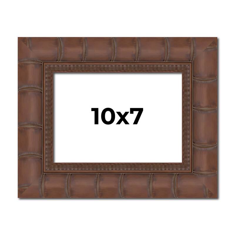 10x7 Frame Pewter Solid Wood Picture Frame Width 1.625 Inches | Interior Frame Depth 0.6875 Inches
