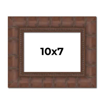 10x7 Frame Pewter Solid Wood Picture Frame Width 1.625 Inches | Interior Frame Depth 0.6875 Inches