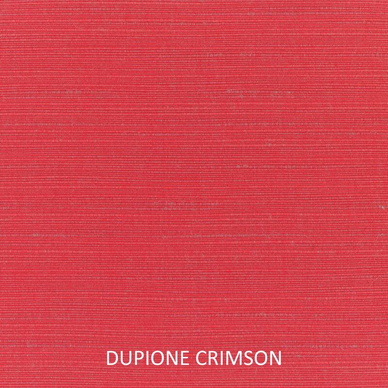 Sunbrella Dupione 43 in x 18 in x 2 in Bench Cushion Bristol - 43 in x 18 in x 2 in - Dupione Crimson