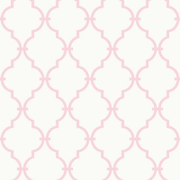 Shop York Wallcoverings Ys9101 Graphic Trellis Wallpaper White