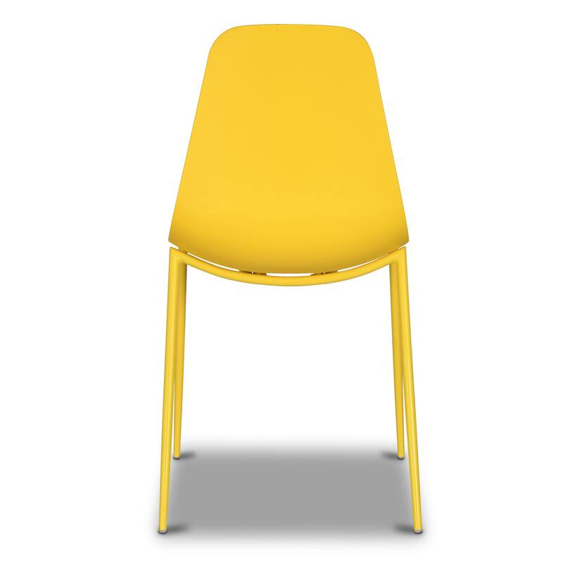 Poly & Bark Isla Modern Dining Chairs (Set of 4) - Indoor or Outdoor Use