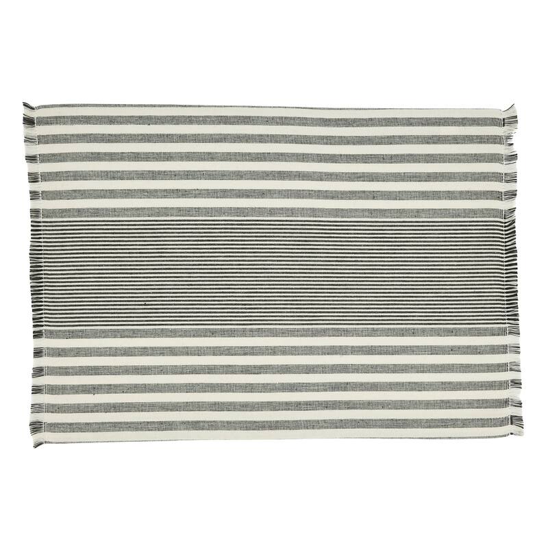 Placemats With Stripe Design (Set of 4)