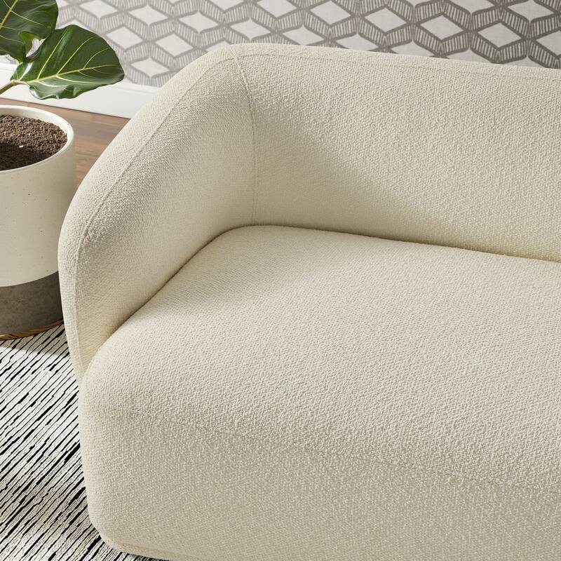 Monica 88 Inch Boucle Fabric Sofa