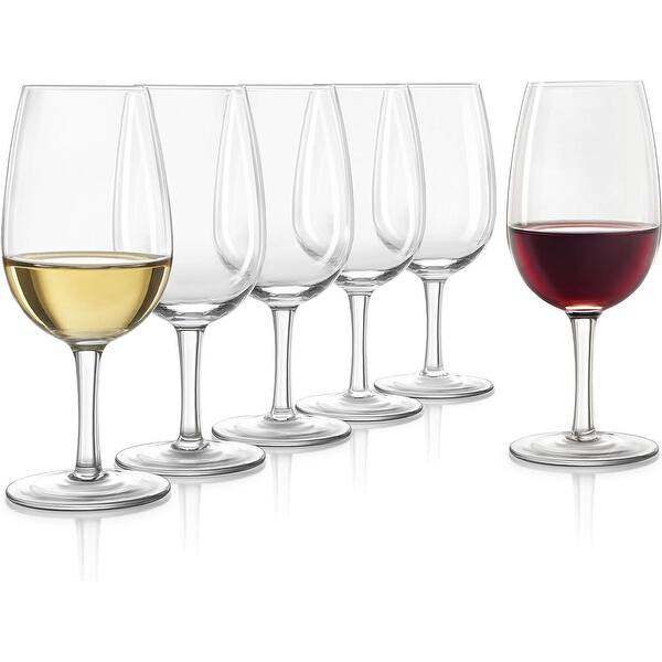 slide 2 of 3, Final Touch ISO Wine Tasting Crystal Glasses Set of 6 - 7.27 Oz Set of 6 - Clear