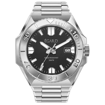 Egard Men's King Ocean Black Dial Watch - WCH-5095-G0G003 - 6 (36)