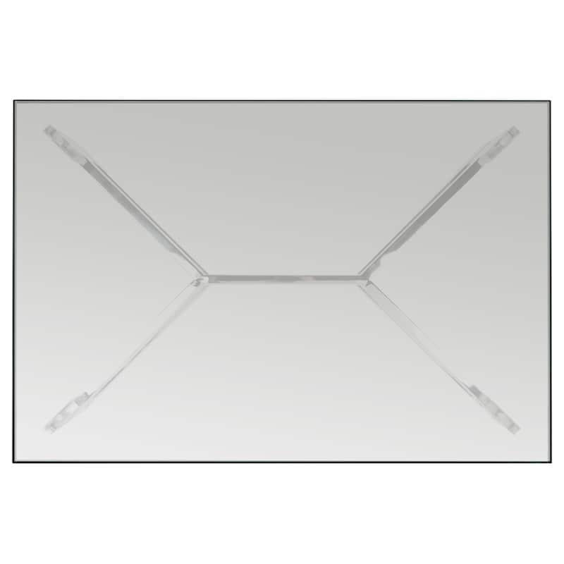 SAFAVIEH Home Eugene Acrylic Coffee Table - 54"W x 38"D x 17"H