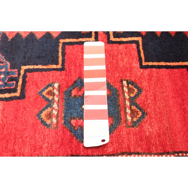 ECARPETGALLERY Hand-knotted Konya Anatolian Red Wool Rug - 3'6 x 10'2