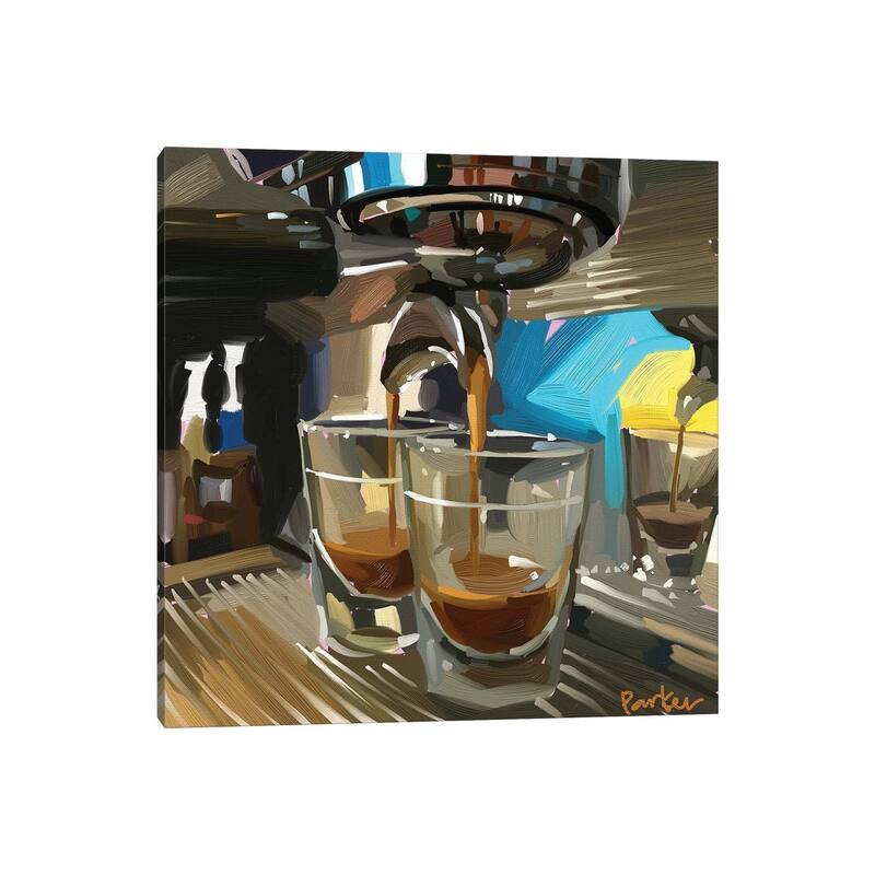 iCanvas "Double Espresso" by Teddi Parker Canvas Print