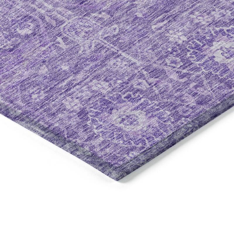 HomeRoots Floral Transitional Rectangle Outdoor Rug