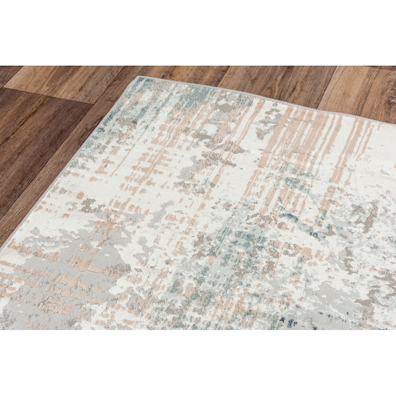 Glamour Wool Transitional Abstract Rug