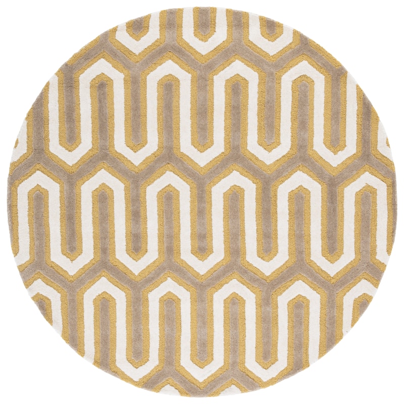 SAFAVIEH, Handmade Cambridge Faiza Modern Moroccan Wool Rug