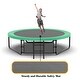 preview thumbnail 5 of 9, Spacious Design Trampoline Solid Base Structure, Safety Pad For Kid
