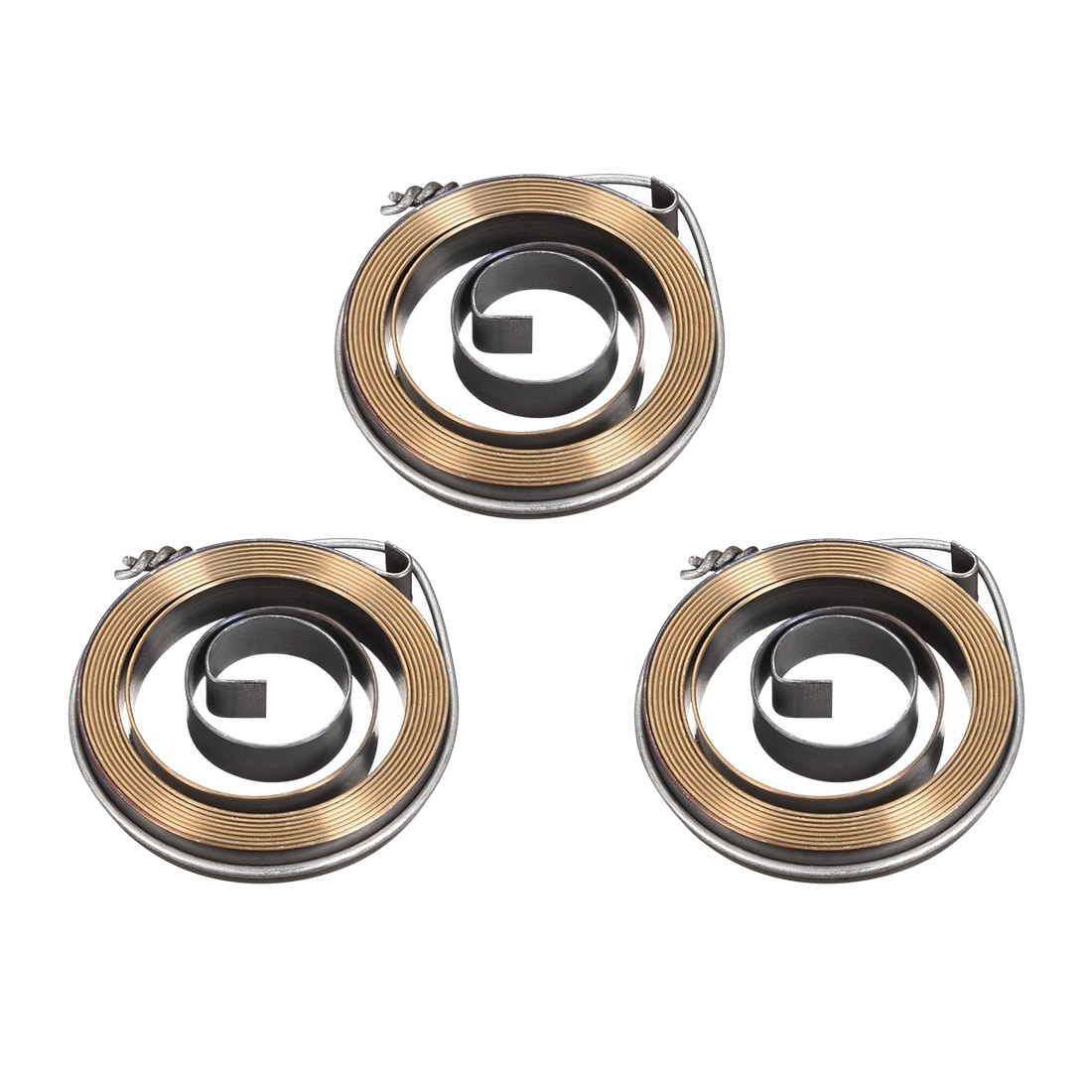 Drill Press Quill Feed Return Coil Spring Assembly 1540mm 56x10x0.8mm 3pcs - 0.8 x 10 x 1540mm