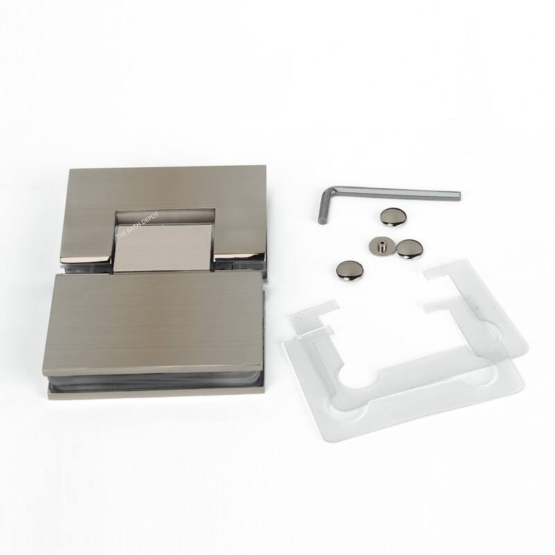 ELEGANT Frameless Pivot Shower Door Glass Wall Mount Hinge Replacement Parts