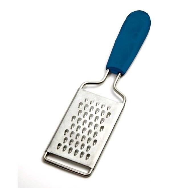 Norpro Grip-EZ Mini Stainless Steel Grater - Cheese Garlic Nutmeg