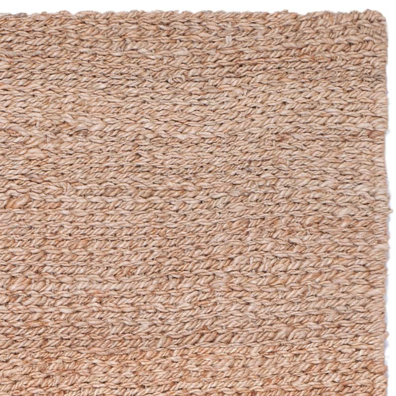 SAFAVIEH, Handmade Natural Fiber Valery Casual Solid Jute Rug