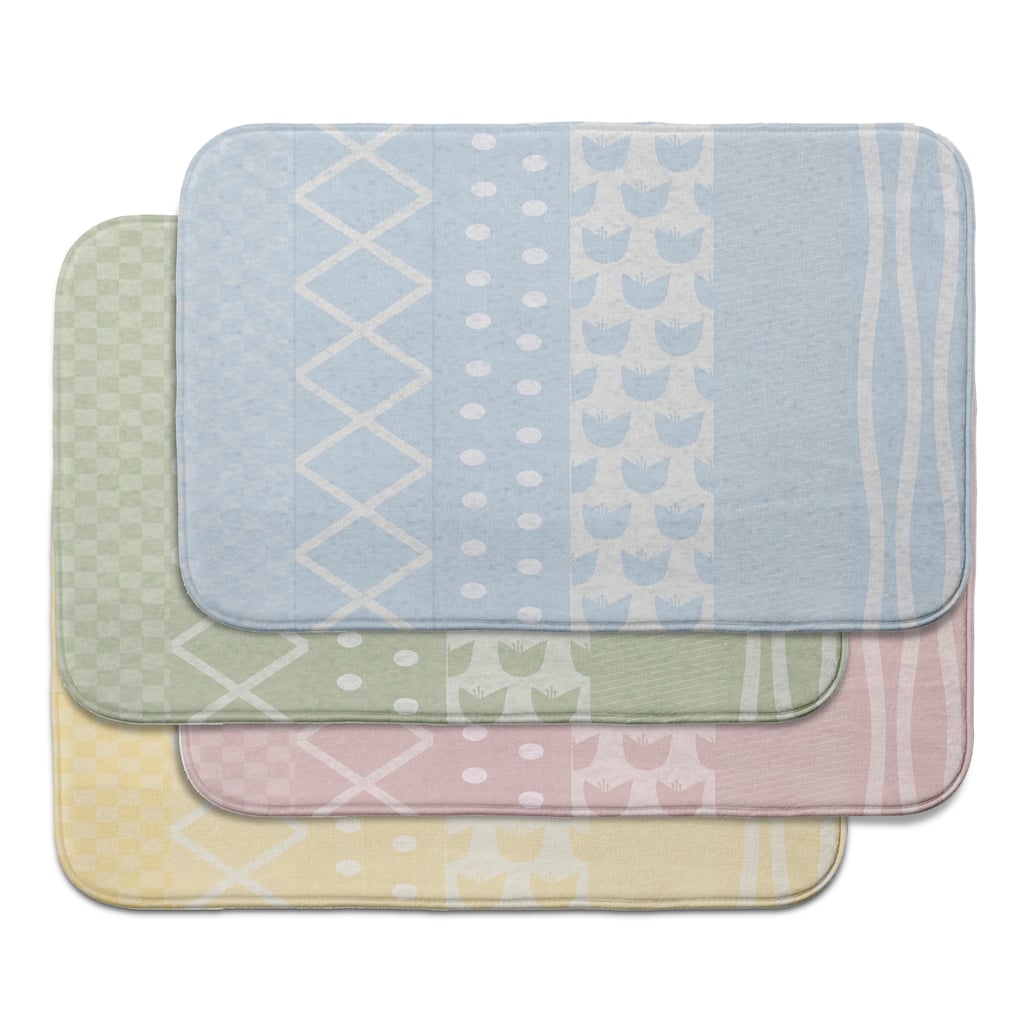 Pattern Stripe Bath Mat