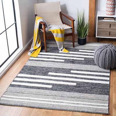 SAFAVIEH Handmade Striped Kilim Talia Modern Cotton Rug