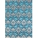 preview thumbnail 4 of 10, Hand-Woven Via Cotton Rug