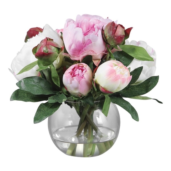 slide 2 of 8, Uttermost Blaire Peony Bouquet