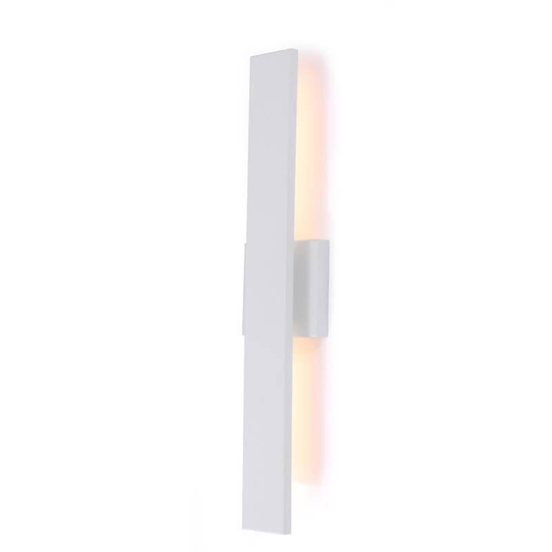 2Pack Outdoor Hardwired Bar Wall Light Linear Sconce with LED Source