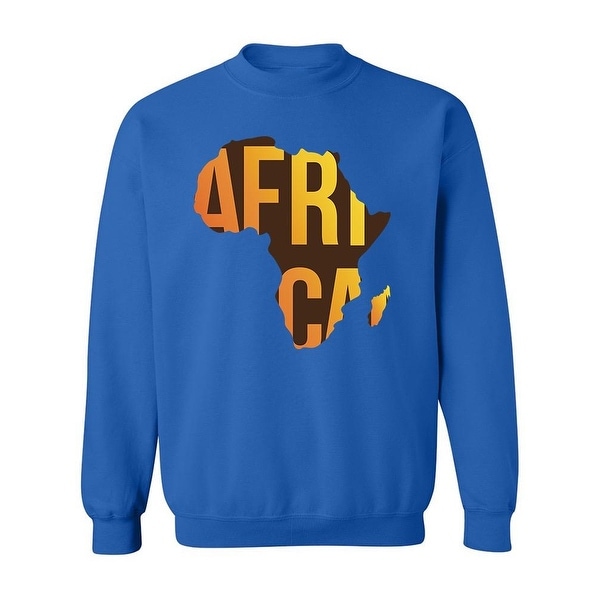 africa continent sweatshirt
