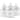 Natural Baby Bottle With Natural Response Nipple 4 oz 3 Pack in Clear