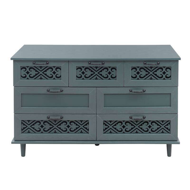 7 Drawer Cabinet American Furniture