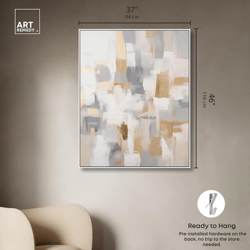 Dissolving Brilliance II Canvas by Art Remedy