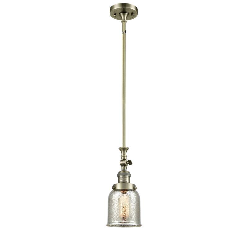 Innovations Lighting Small Bell 5" Wide Adjustable Mini Pendant