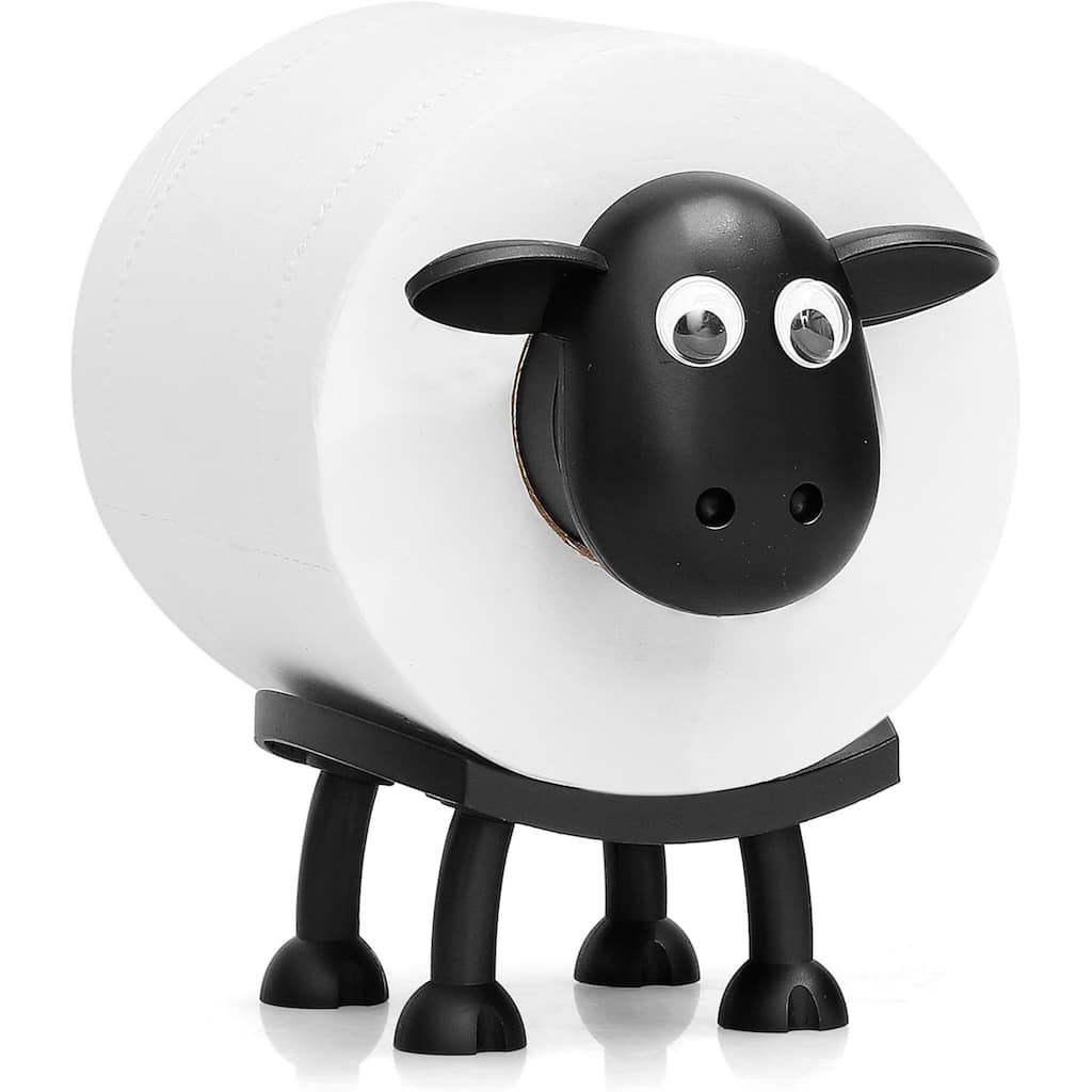 Sheep Toilet Paper Holder - Fun Toilet Paper Holder Freestanding Bathroom Set, Cute Bathroom Decor