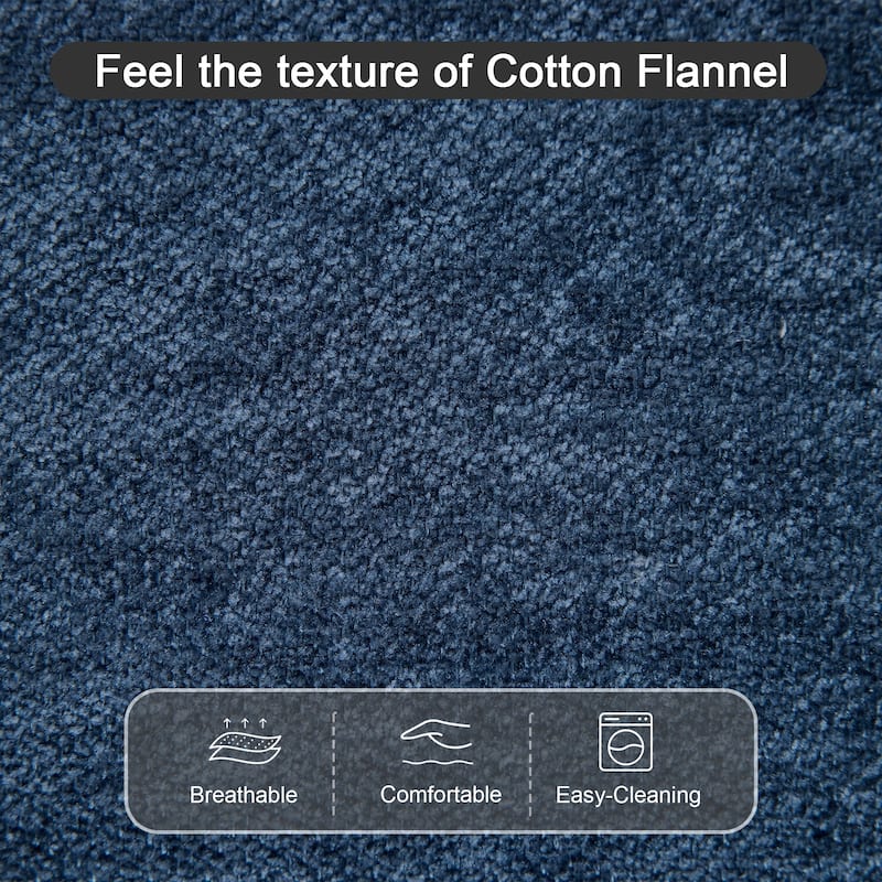 42"W Chenille Upholstered Chaise Lounge