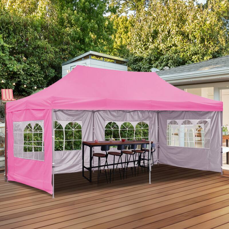 Ainfox 10x20FT Outdoor Pop up Patio Canopy Tent