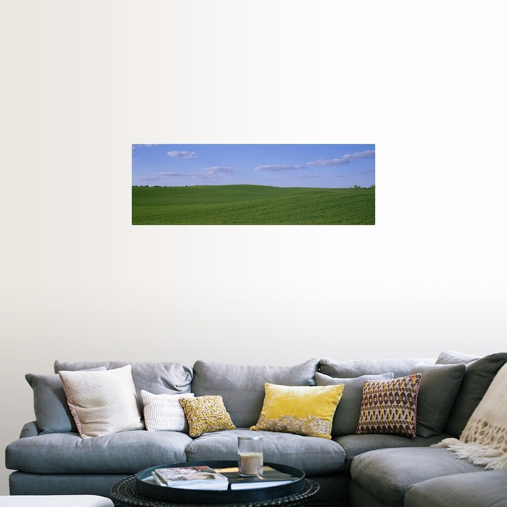 Shop Alfalfa Field Day County Sd Poster Print Free Shipping On