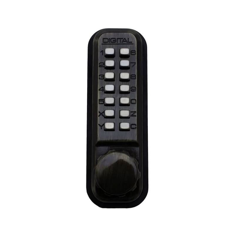 Lockey 2000 Series Surface Mount Keyless Entry Single Combination